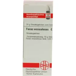 FUCUS VESICULOSUS C 30 Globuli 10 g Globuli