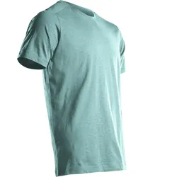 T-Shirt "22582-983" Customized - S - staubgrün