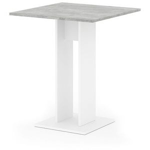 Vicco Esstisch Ewert, 88702, beton / weiß, 65 x 78cm, eckig