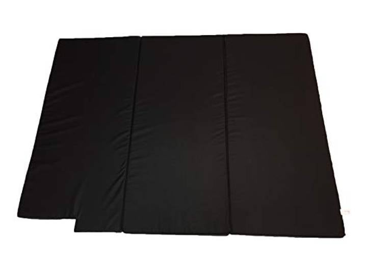 Mayaadi-Home Premium Schlafauflage für V-Klasse Klappmatratze 185x138x6 cm, Schwarz Faltbare Matratze für Bus, Faltmatratze Camping