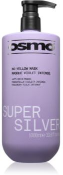 Osmo Super Silver No Yellow Mak máscara hidratante intensiva neutraliza tons amarelados 1000 ml. Super Silver No Yellow Mak