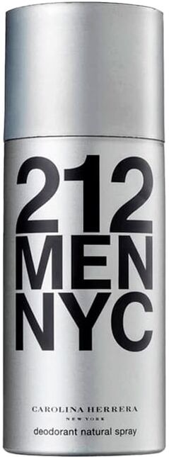 Carolina Herrera 212 Men Desodorante Spray 150 ml