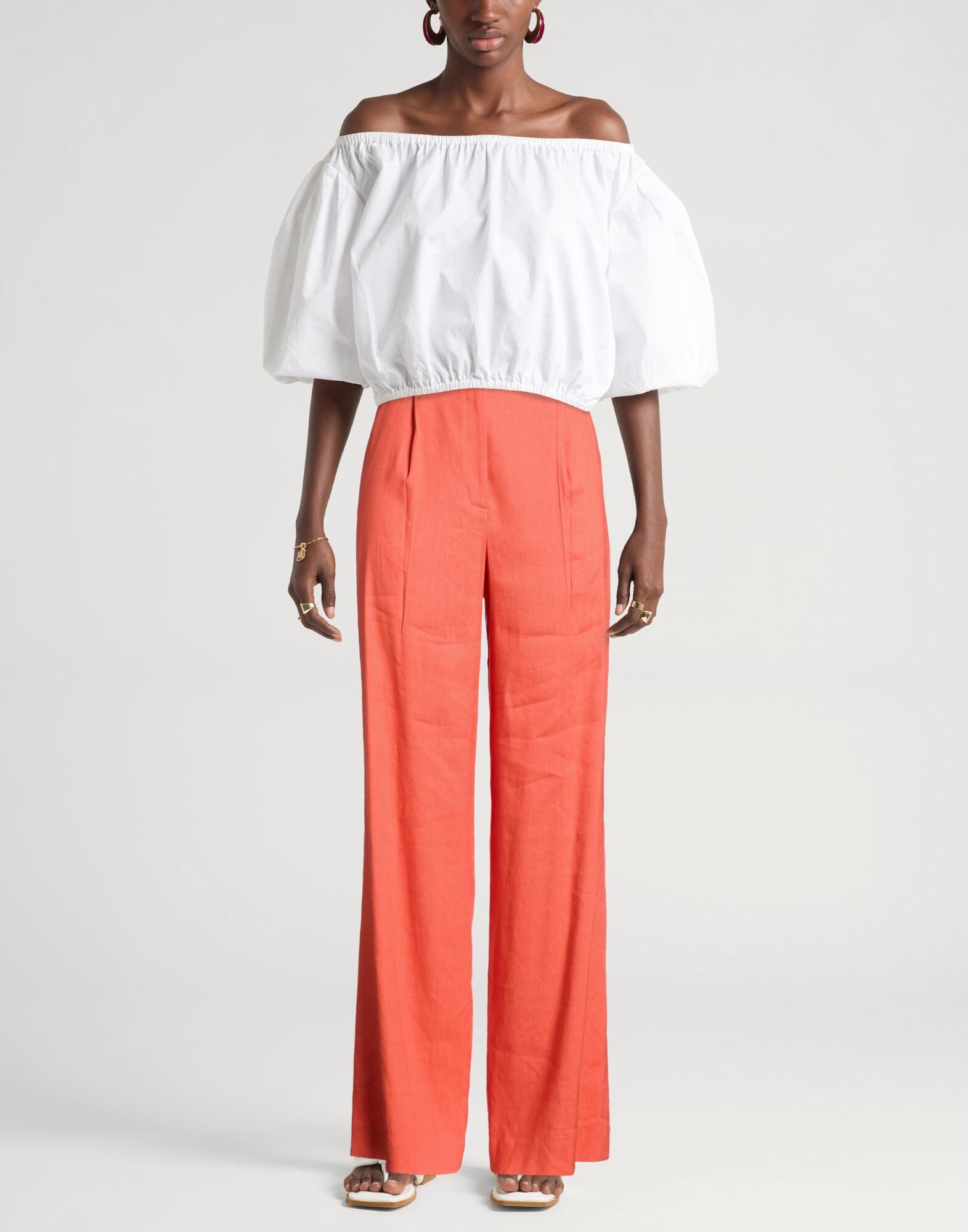 Veronica Beard Pantalones Mujer Naranja 42 Mujer