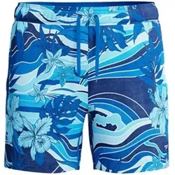 SPEEDO Herren Badeshorts 8-004725 (Better) Print Redondo Edge Volley 16, Größe L in Blau Blau