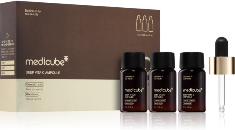 medicube Deep Vita C Ampoule 2.0. ampoule to even out skin tone 3x10 g