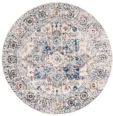 SAFAVIEH Madison Snowflake Medallion Rustic Farmhouse Distressed Rug