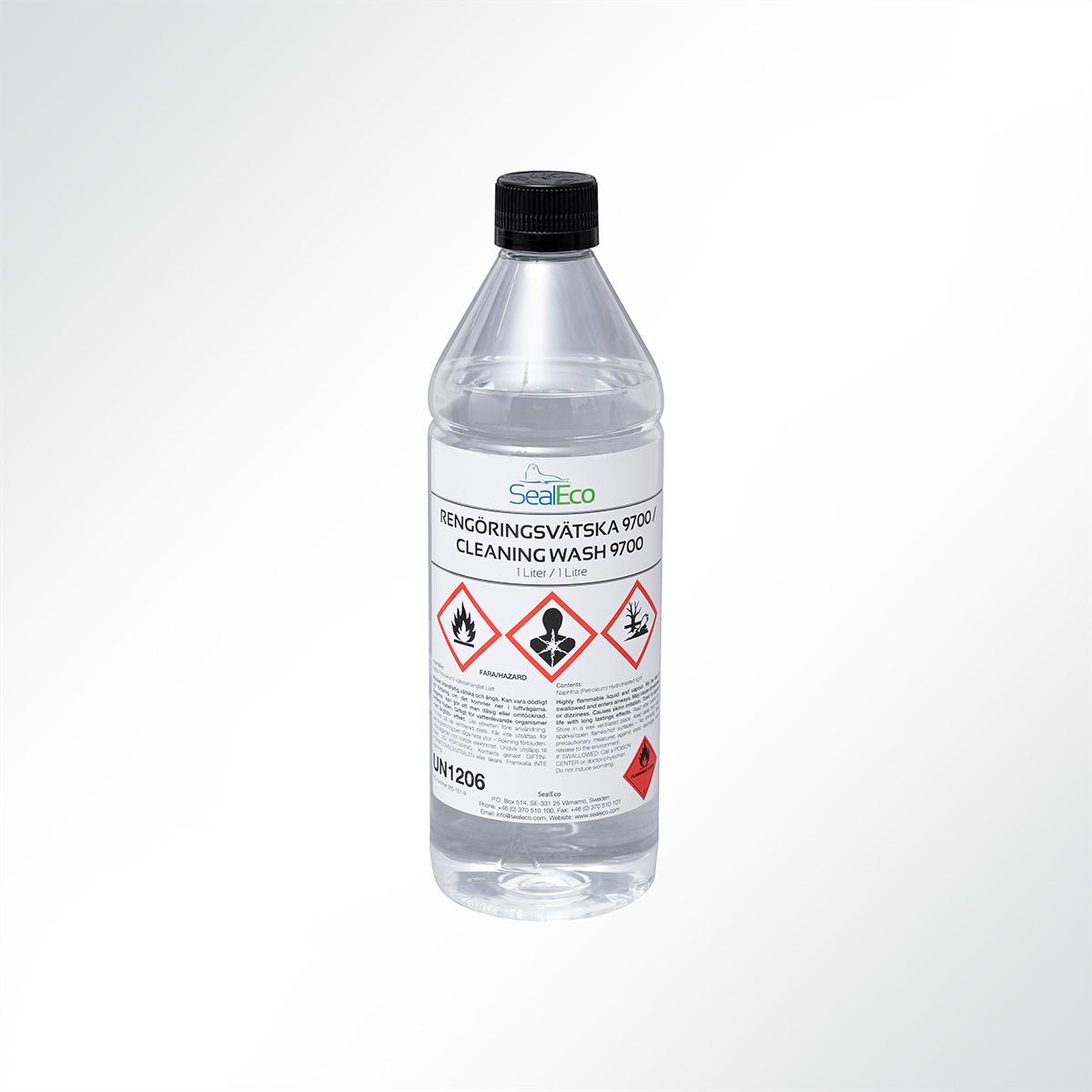SealEco Cleaning Wash 9700 Reiniger für EPDM Dachfolien Teichfolien 12x1000ml