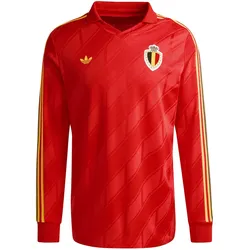 adidas RBFA Belgien Heimtrikot 1986 Herren KA5111 - red L