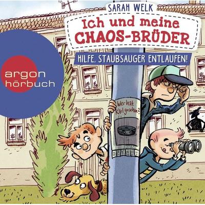 Ich und meine Chaos-Brüder - Hilfe, Staubsauger entlaufen! - Sarah Welk, CD, 9783839842294