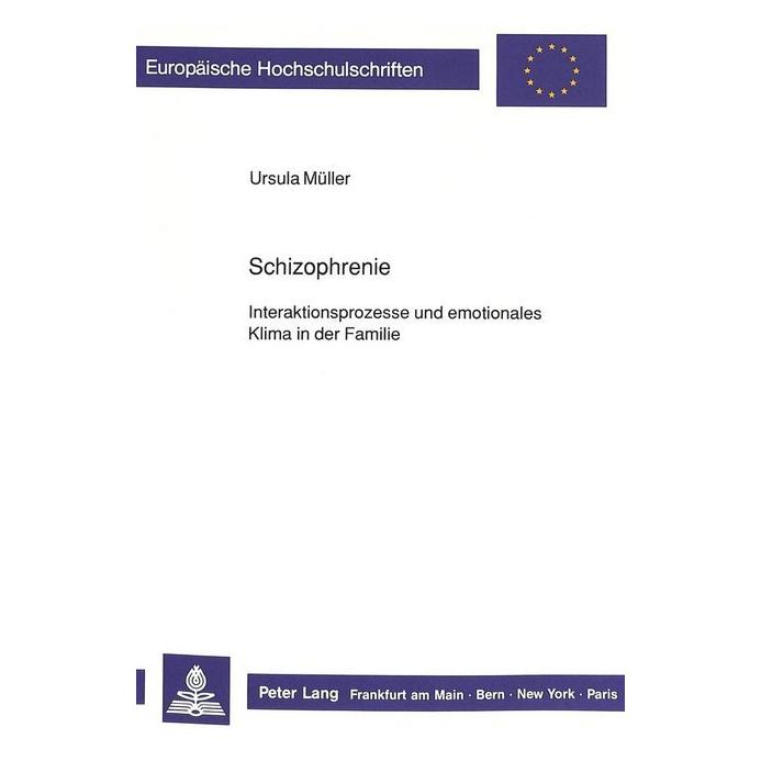 Peter Lang Schizophrenie (Deutsch, Softcover, Ursula Müller) (7250611)