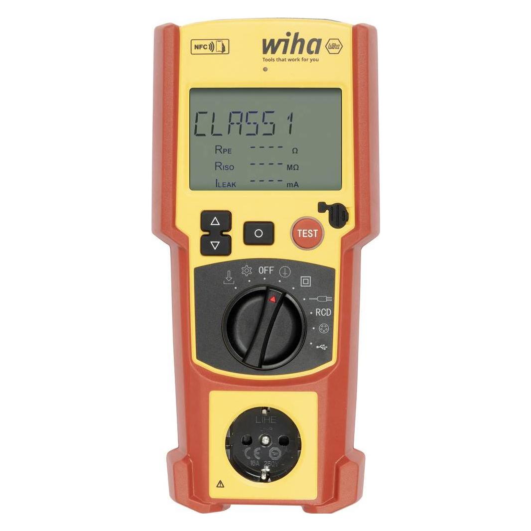 Wiha PAT one (Art. Nr. 47220) Gerätetester-Set VDE-Norm 0701-0702 (CAT II, CAT III) (47220)