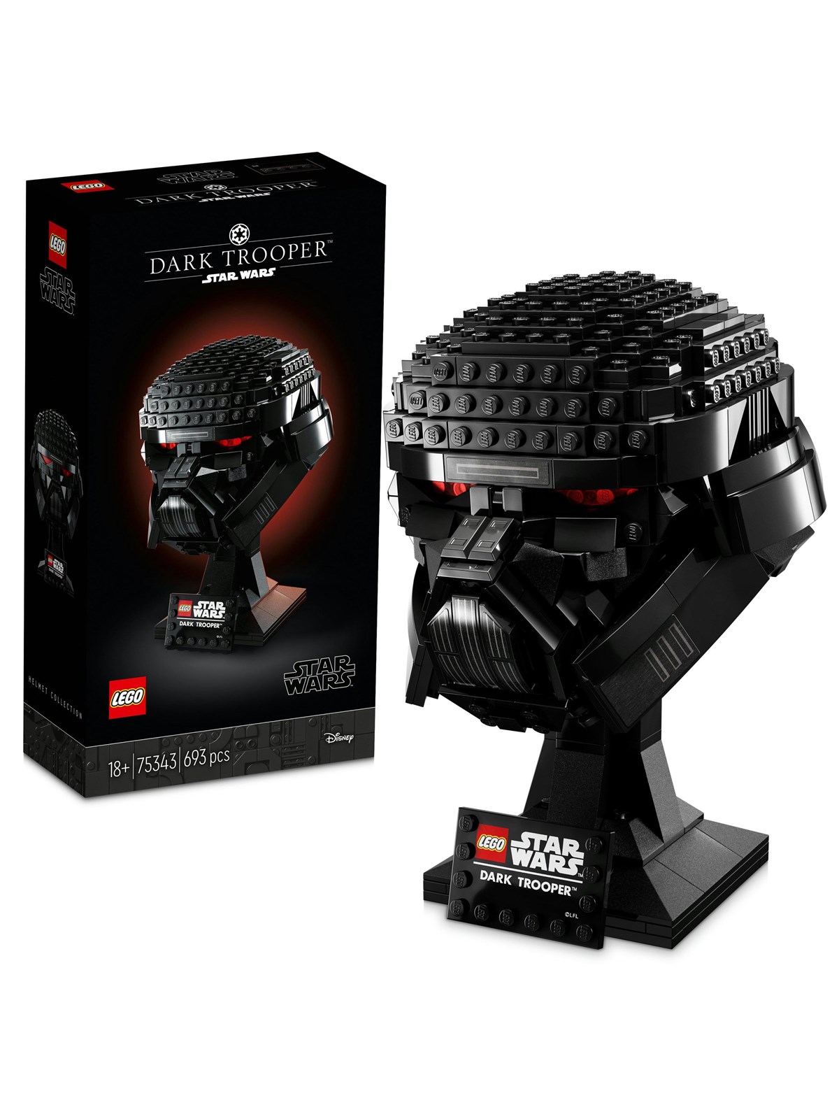 LEGO Star Wars 75343 Dark Trooper Helm