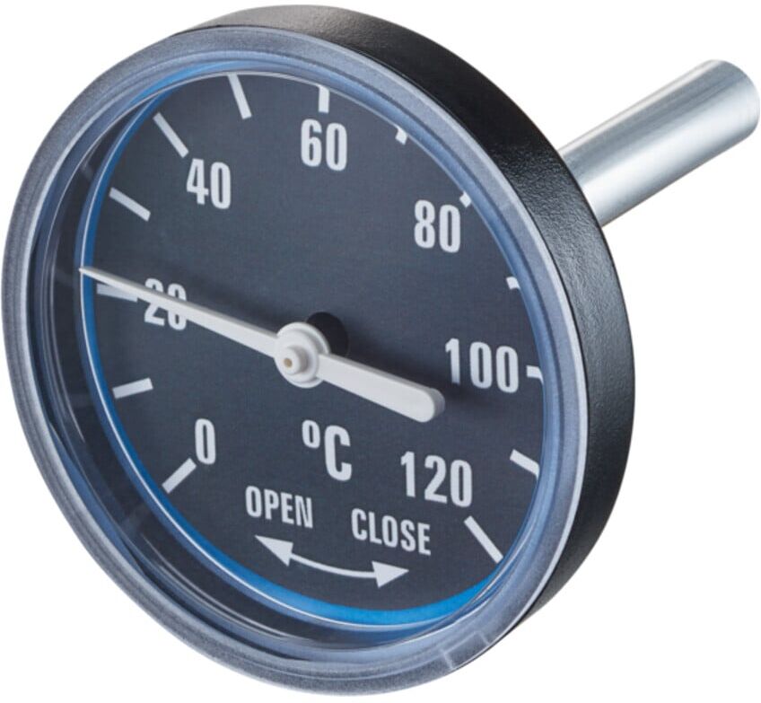 Oventrop Thermometer 0-120 GrC, ab Bj. 2015, bl, für Regusol (1364189)