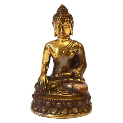 'Thai Buddha' Messing antik 4 x 8 cm