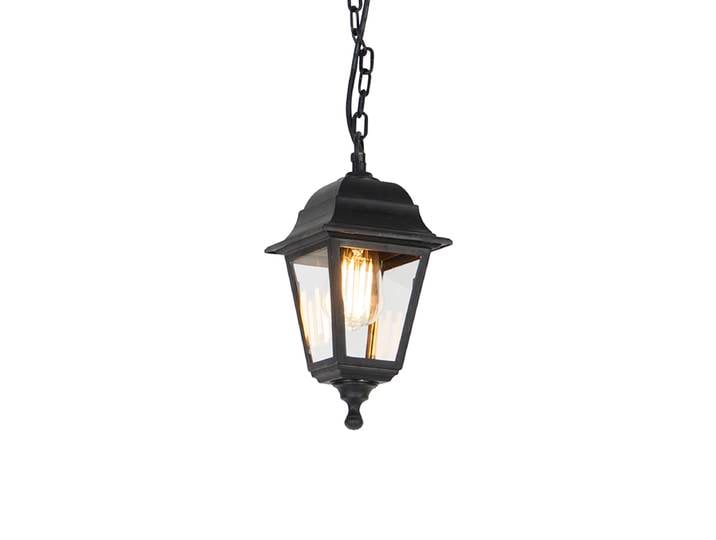 Suspension d'extérieur classique noire IP44 - Capital
