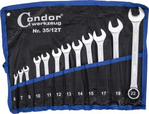 Condor Werkzeug Ring-/gabelschlüsselsatz 35-12t