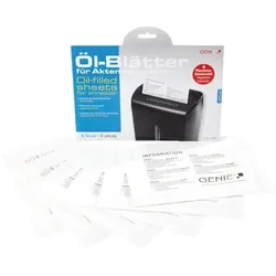 GENIE 6er-Pack Aktenvernichter-Ölblätter