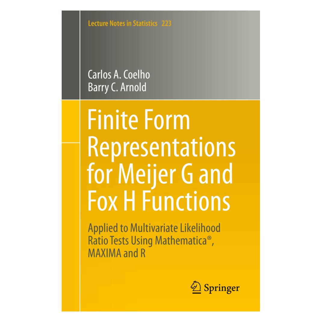 Springer Finite Form Representations for Meijer G and Fox H Functions (Englisch, Softcover, Barry C. Arnold, Carlos A. Coelho) (15909083)