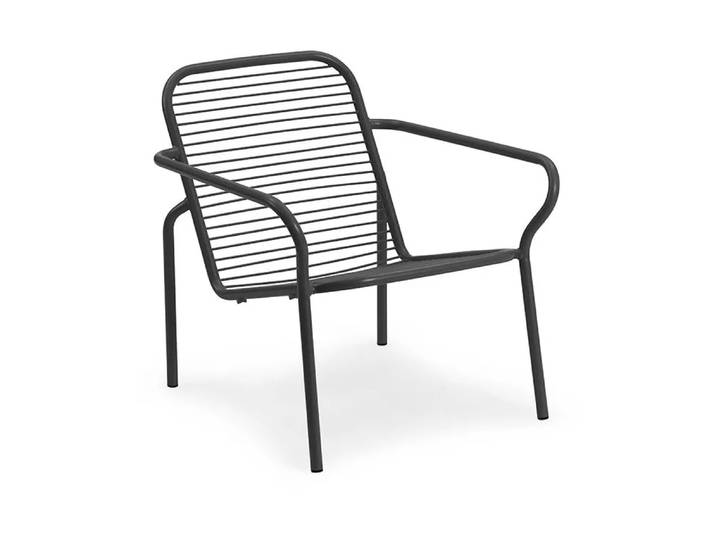 Normann Copenhagen Chaise Vig Lounge Chair Black