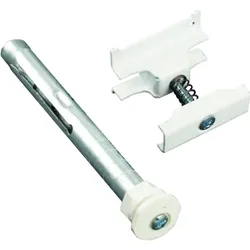 Purmo Anschluss-Set AZ13DZ952223300 verkehrsweiß RAL 9016, 4er, mit Bohrkonsole