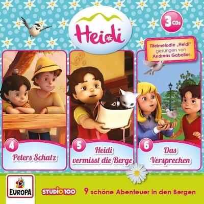 Die 2.3er Box (Folgen 4,5,6) - Johanna Spyri, CD, 0196587496524