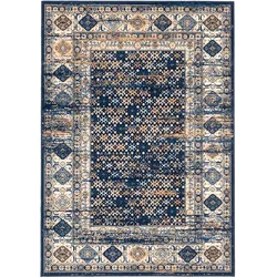 Pergamon, Teppich, Designer Teppich Pop-Vintage Orient Bordüre (140 x 200 cm)