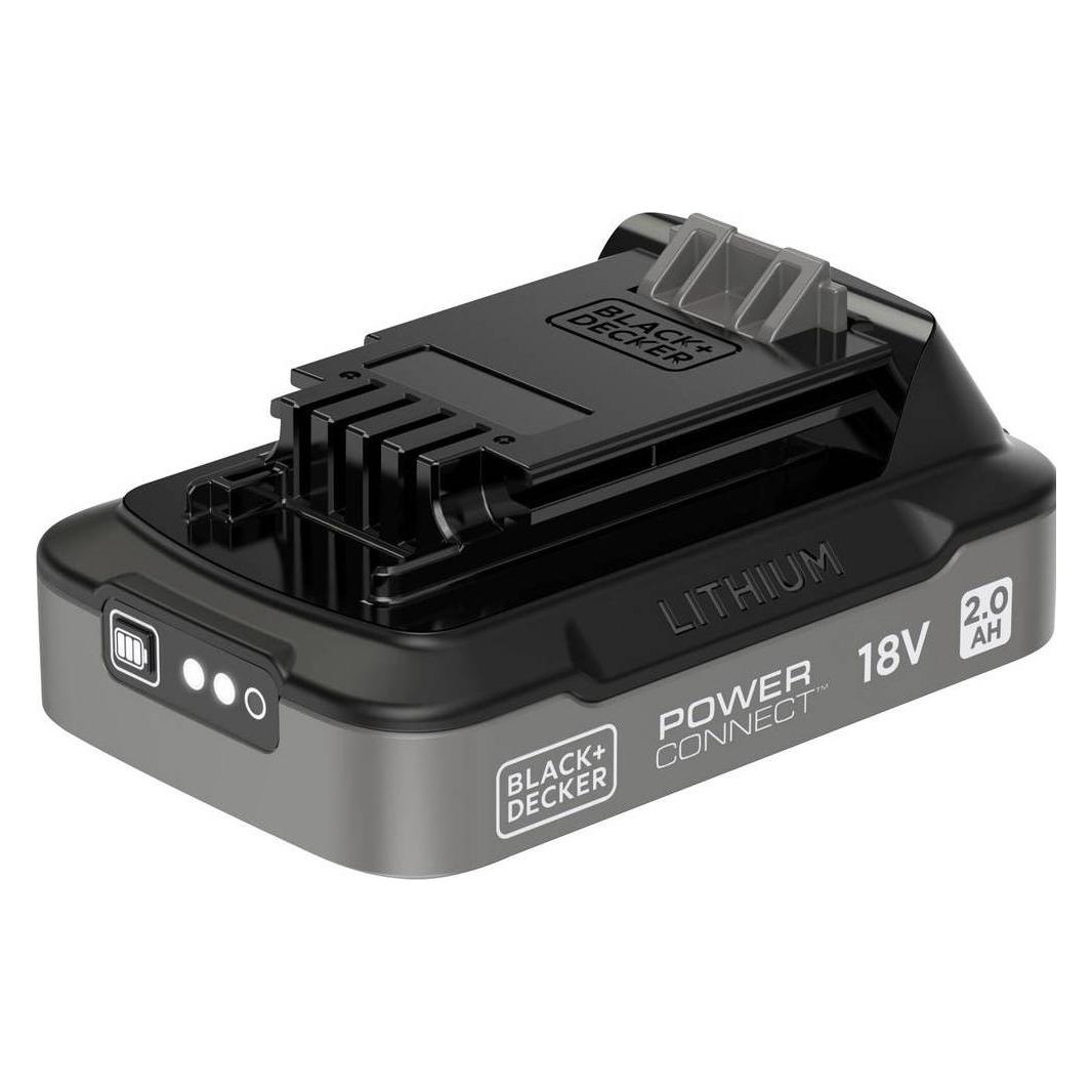 Black & Decker 18V/2,0Ah POWERCONNECT Li-Ion Akku (18 V) (BDL2018S-XJ)