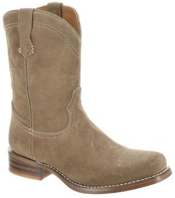 Frye Company Campus Roper - Mens 12 Grey Boot Medium