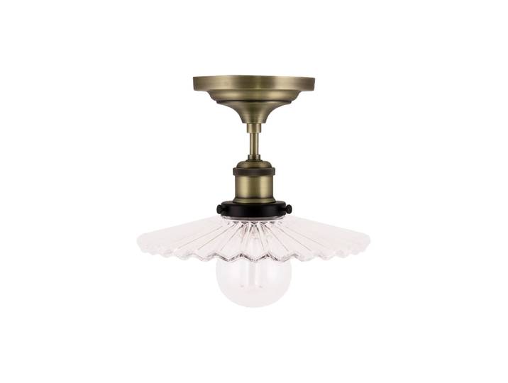 Nostalgische Deckenlampe „Cobbler“ Ø 25 cm Klar/ Antik Gold Globen Lighting