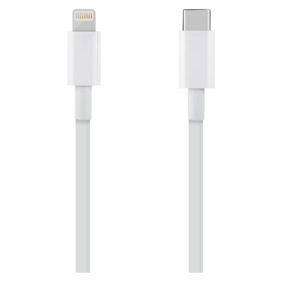 NoName OBAL:ME Fast Charge USB-C/Lightning Kabel White (1 m, USB 2.0) (8596311223648)