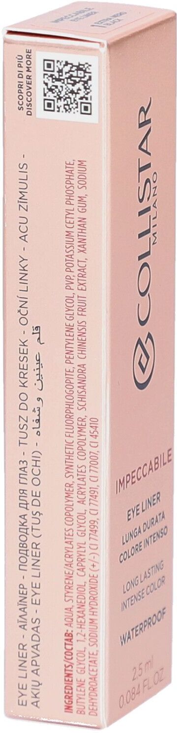 Collistar Impeccabile Eye Liner Extra Black 2,5g 2,5 g Make up