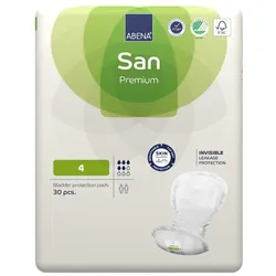 Abena San Premium 4 Inkontinenzeinlagen 800 ml 30 St