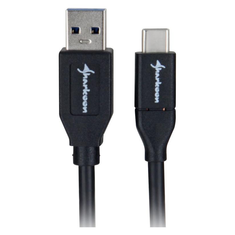 Sharkoon USB 3.1 Gen. 2 A auf C (0.50 m, USB 3.2 Gen 2) (4044951021130)