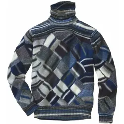 Blaue-Phase-Pullover - 48