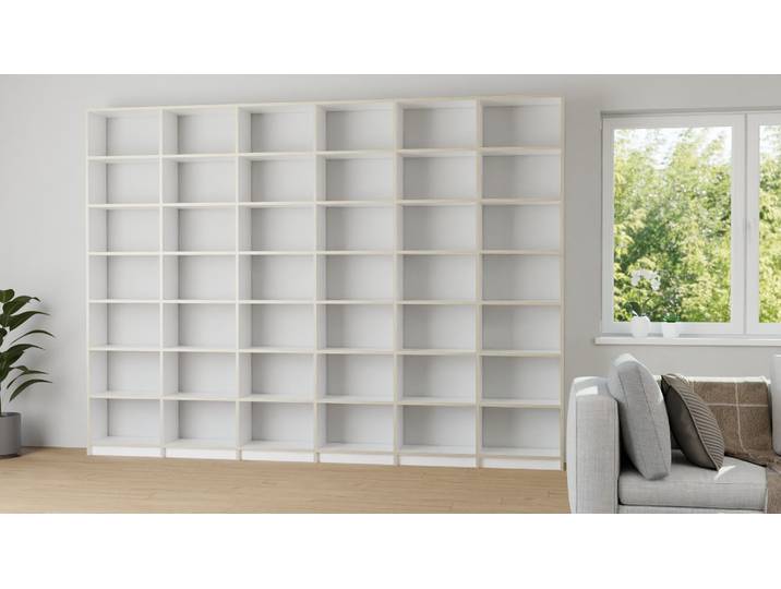 Bibliothek gestalten Multiplex Multiplex Weiß