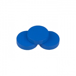 Halmakegel.com Scheibe - Titan - 31x8mm - blau 256529