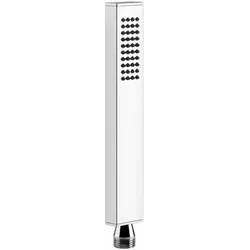 Gessi Rettangolo Antikalk-Handbrause, Eigensicher, Handbrause aus Metall, 20154031, Farbe: Chrom