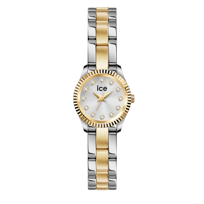 Quarzuhr ICE-WATCH "ICE mimi", gold (silbergold, silber), Armbanduhren, Damen, Quarzuhr, Armbanduhr, Damenuhr, Edelstahlarmband, analog