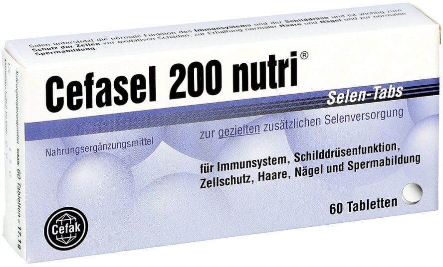 Cefasel 200 nutri Selen-tabs