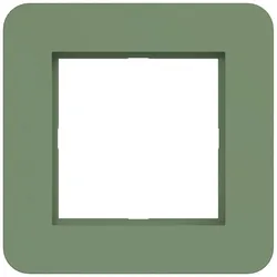 Hager WAD9100C04 Rahmen 1fach, C.8, aloe, matt