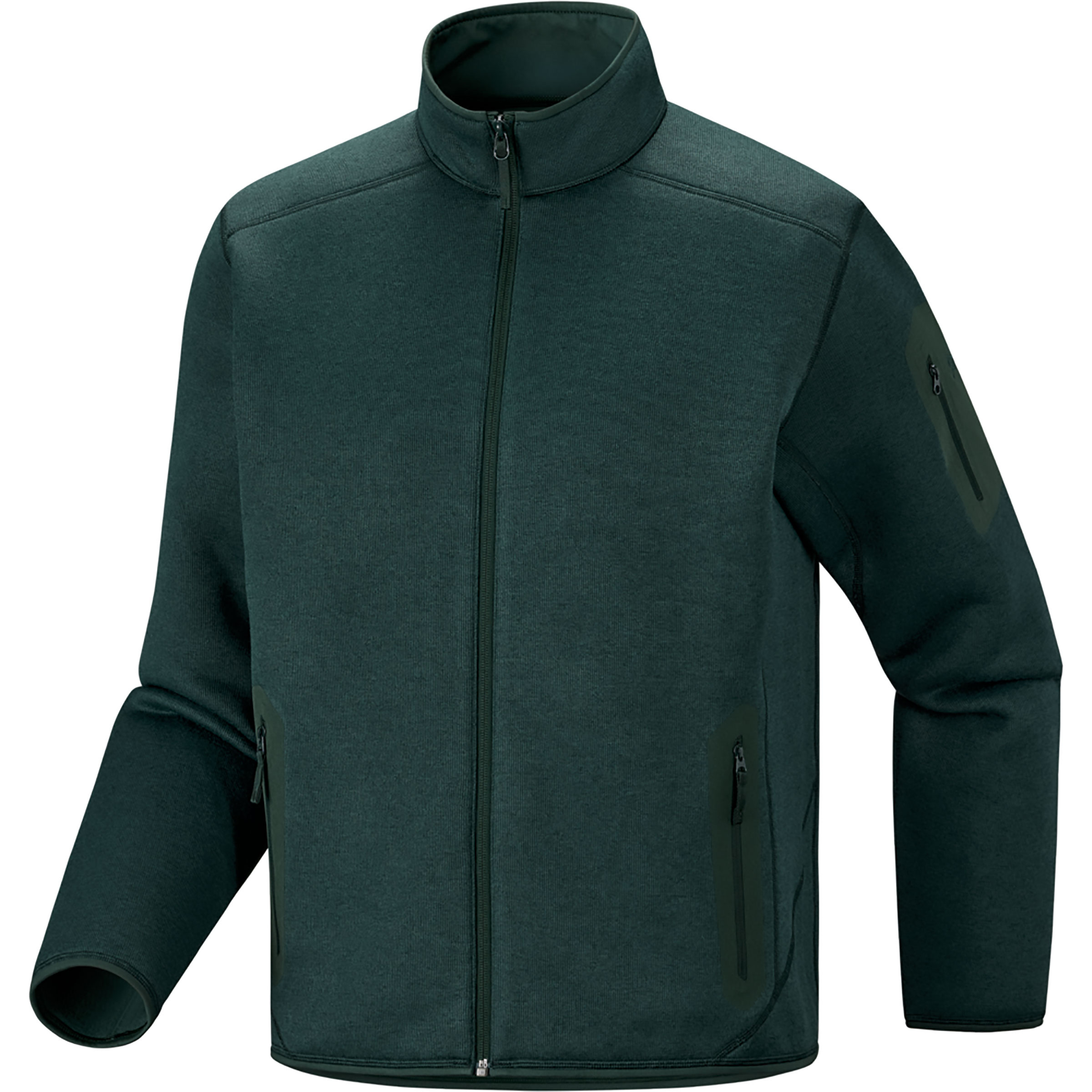 Arc'teryx Covert Herren Fleecejacke dark jade heather Größe S Trekking Schnell trocknend