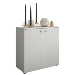 Kommode Vandol Mini ca. 70x70x39 cm Weiß