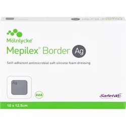 Mepilex 10x12.5 Border Ag 5 ST