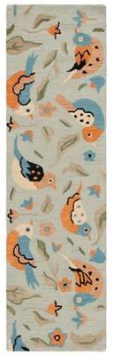 SAFAVIEH Handmade Blossom Wilma Modern Floral Wool Rug