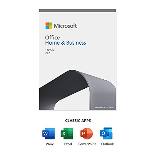 Microsoft Office Home and Business 2021 BoxPack Zwart