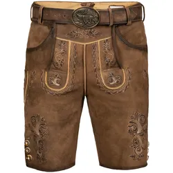 Kurze Wildbock Lederhose Markus