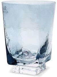 Vivience Set of 6 Glasses, Hammered Blue