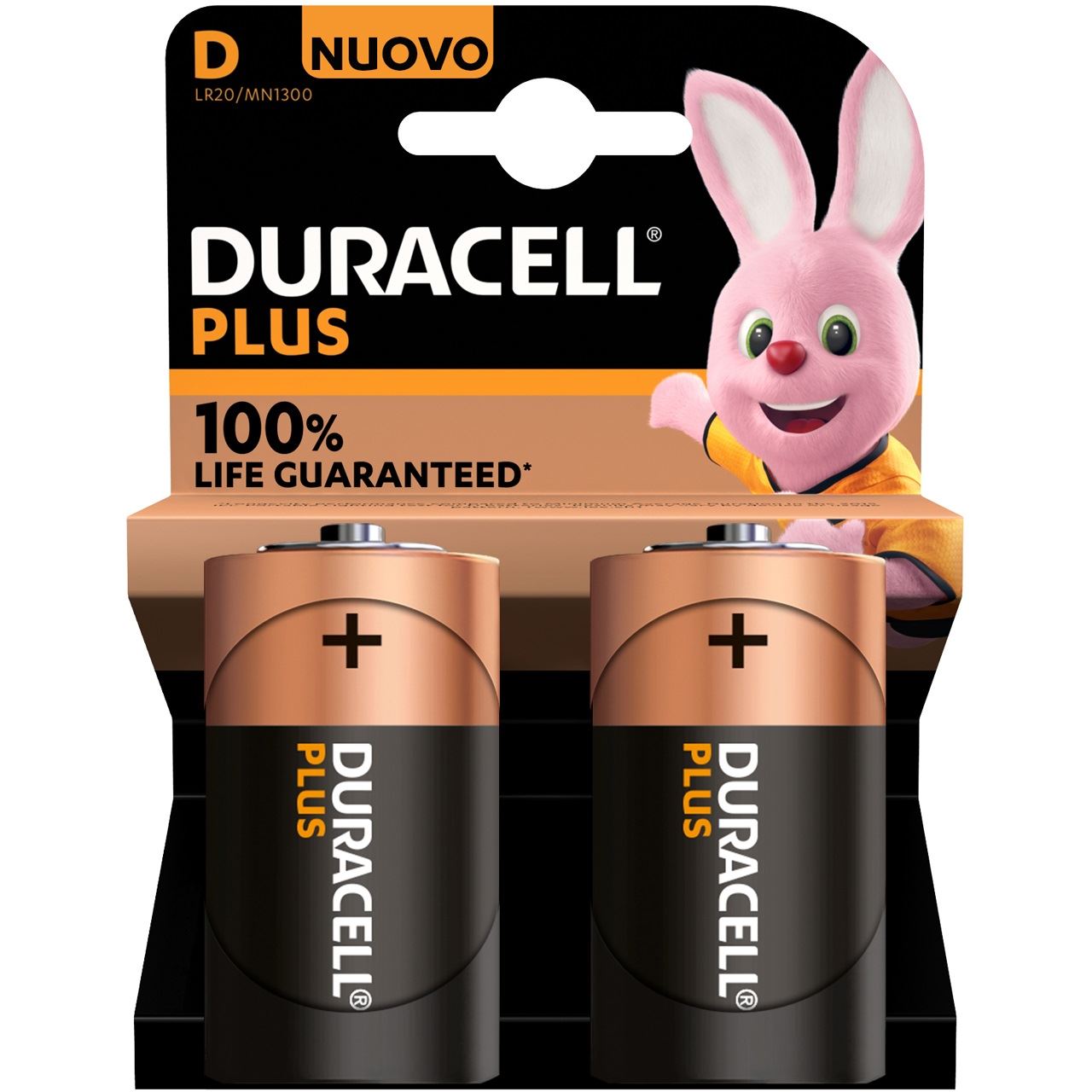 Duracell Batterie Plus New -D (MN1300/LR20) Mono 2St.
