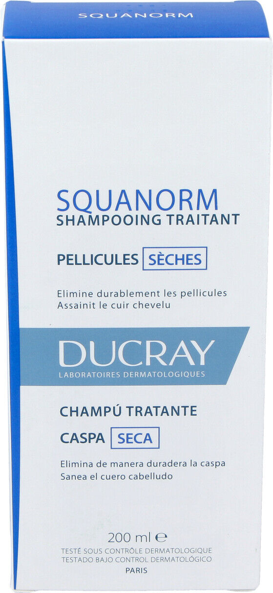 Ducray squanorm champu tratente caspa seca 200ml.