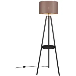 Reality Stehleuchte Colette Metall Schwarz